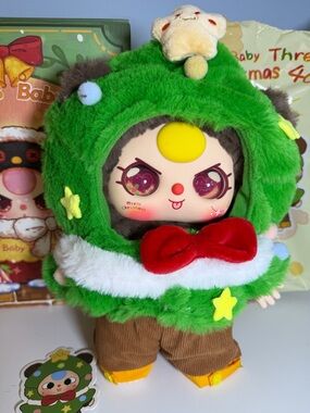 Baby Three 400% Christmas Tree Plush SUPER SPECIAL CHRISTMAS EYES!